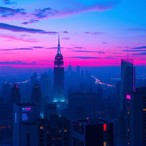Album art for 'Neon City Nights' by The Electric Dreams
